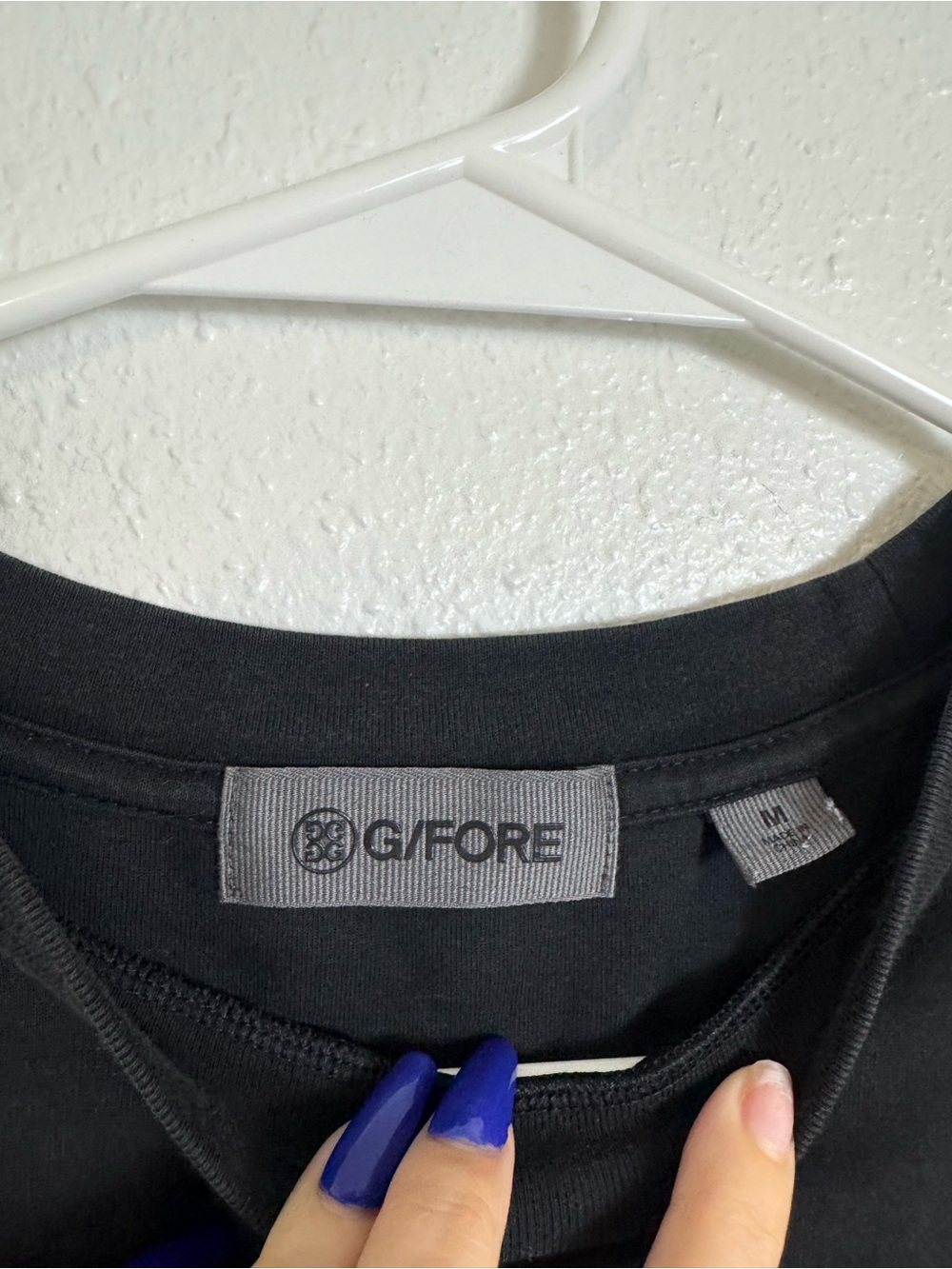 G/FORE black short sleeve tee shirt - Picture 2 of 3